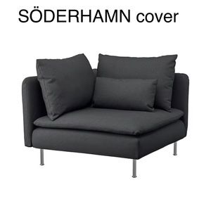 SÖDERHAMN 205.191.24
Cover for corner section, Fridtuna dark gray